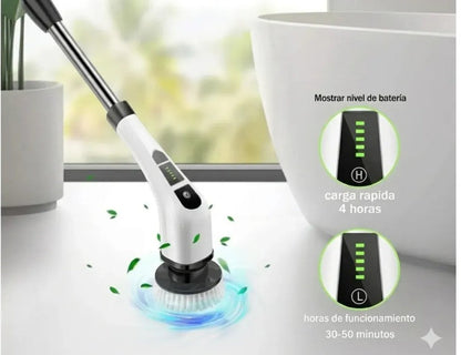 🧼 CEPILLO DE LIMPIEZA ELÉCTRICO 9 EN 1 🧼 ✨ LIMPIEZA PROFUNDA SIN ESFUERZO EN CADA RINCÓN ✈ ENVÍO GRATIS | 🚚 PAGO CONTRAENTREGA
