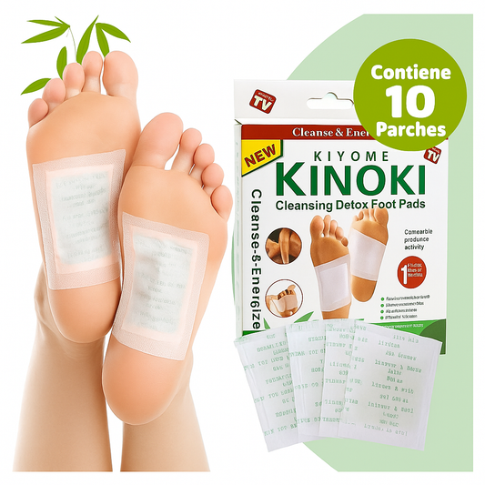 🌿 PARCHES KINOKI DESINTOXICANTES X10 🌿 💧 LIMPIEZA NATURAL Y BIENESTAR DESDE LA PRIMERA NOCHE ✈ ENVÍO GRATIS | 🚚 PAGO CONTRAENTREGA