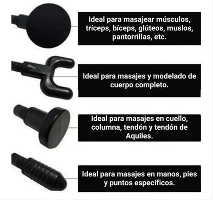 🚚 PAGO CONTRAENTREGA 🚚 Masajeador Muscular Eléctrico Profesional - 45% de descuento + Envio grátis