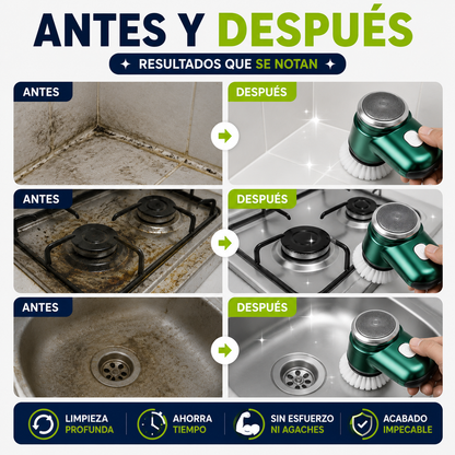 🧼 CEPILLO DE LIMPIEZA ELÉCTRICO 9 EN 1 🧼 ✨ LIMPIEZA PROFUNDA SIN ESFUERZO EN CADA RINCÓN ✈ ENVÍO GRATIS | 🚚 PAGO CONTRAENTREGA